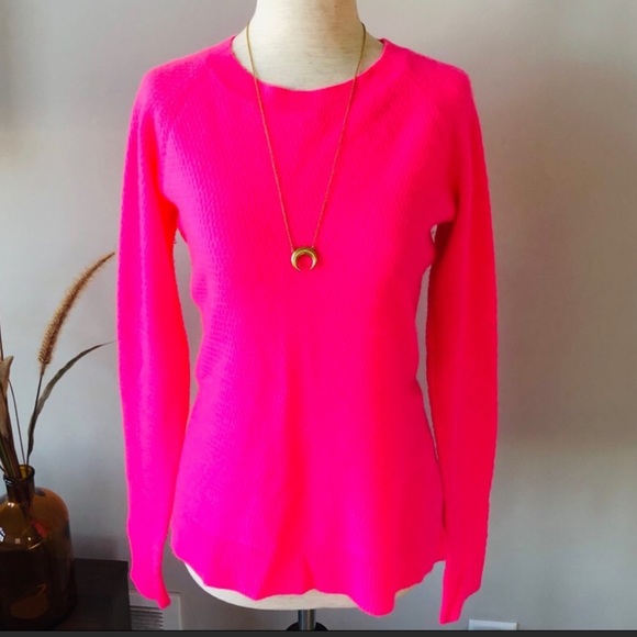 π π Madison Jules Waffle Style Cashmere Crew Neck Sweater π π - Picture 9 of 9